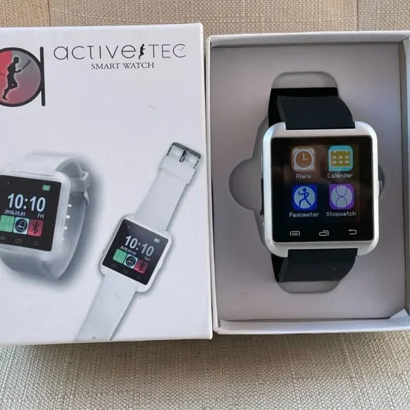 Active Tec Smart Watch Bluetooth Music Message Alert Pedometer Watch - Picture 1 of 11